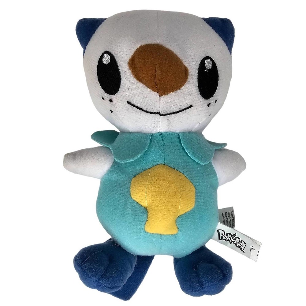 Pokemon Center Oshawott 8" Plush Pokedoll Stuffed Toy 2014
